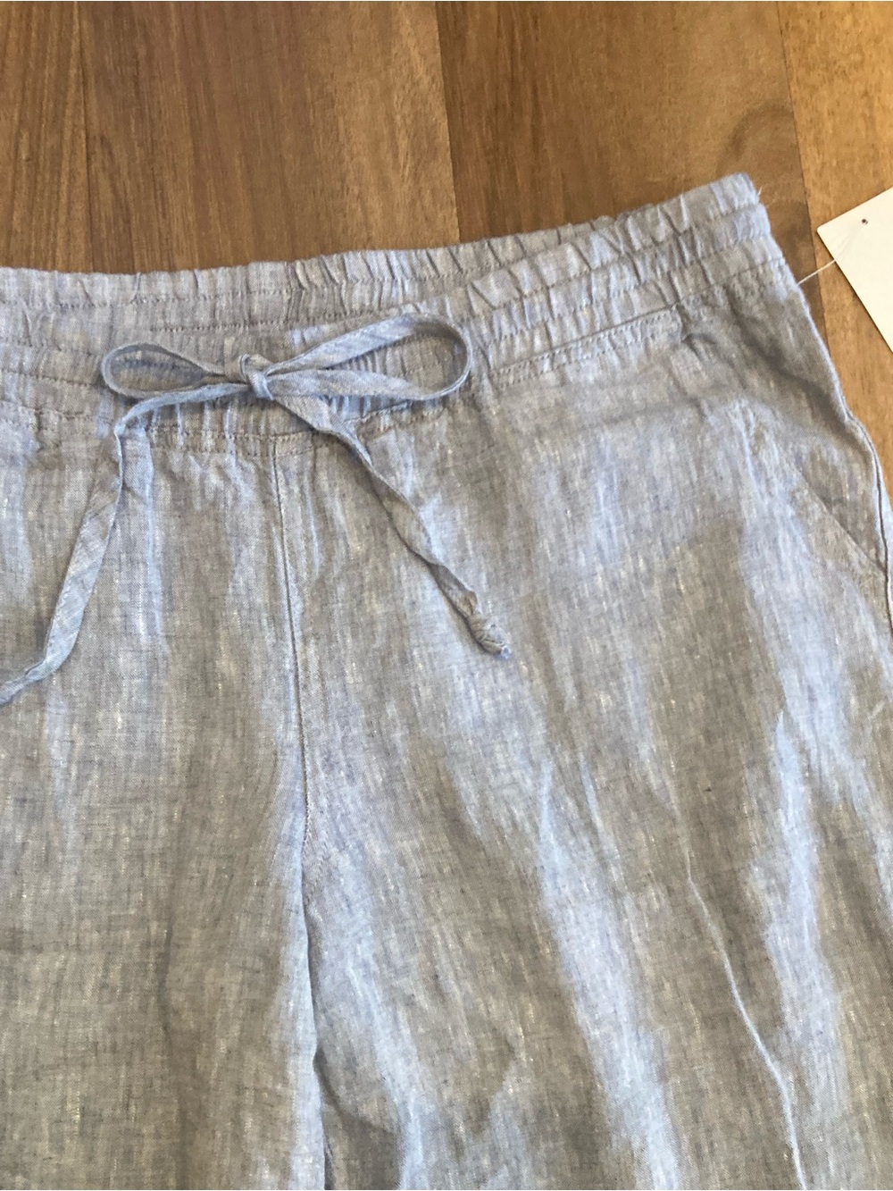 Allen Allen 100% Linen Pants - Picture 4 of 6